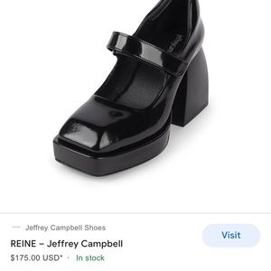 Rachel platform Mary Jane Jeffery Campbell free people size 8.5